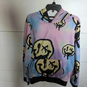 Men's Reason Hazy Smile Fleece Hoodie